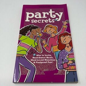 3/$15 AMERICAN GIRL: Party Secrets Book